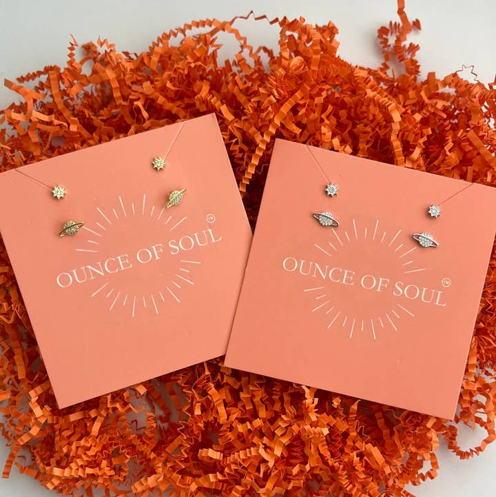Ounce of Soul - Wholesale Jewelry Set - Orbit Studs0
