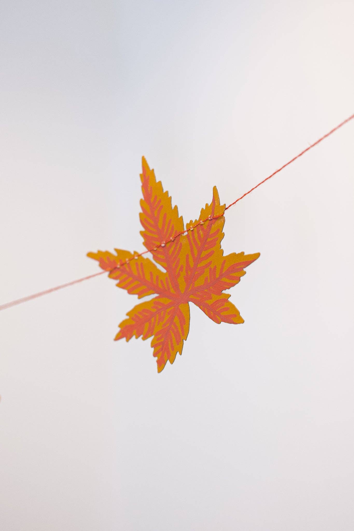 East End Press - Wholesale Bunting/Garland - Autumn Leaves Sewn Garland3
