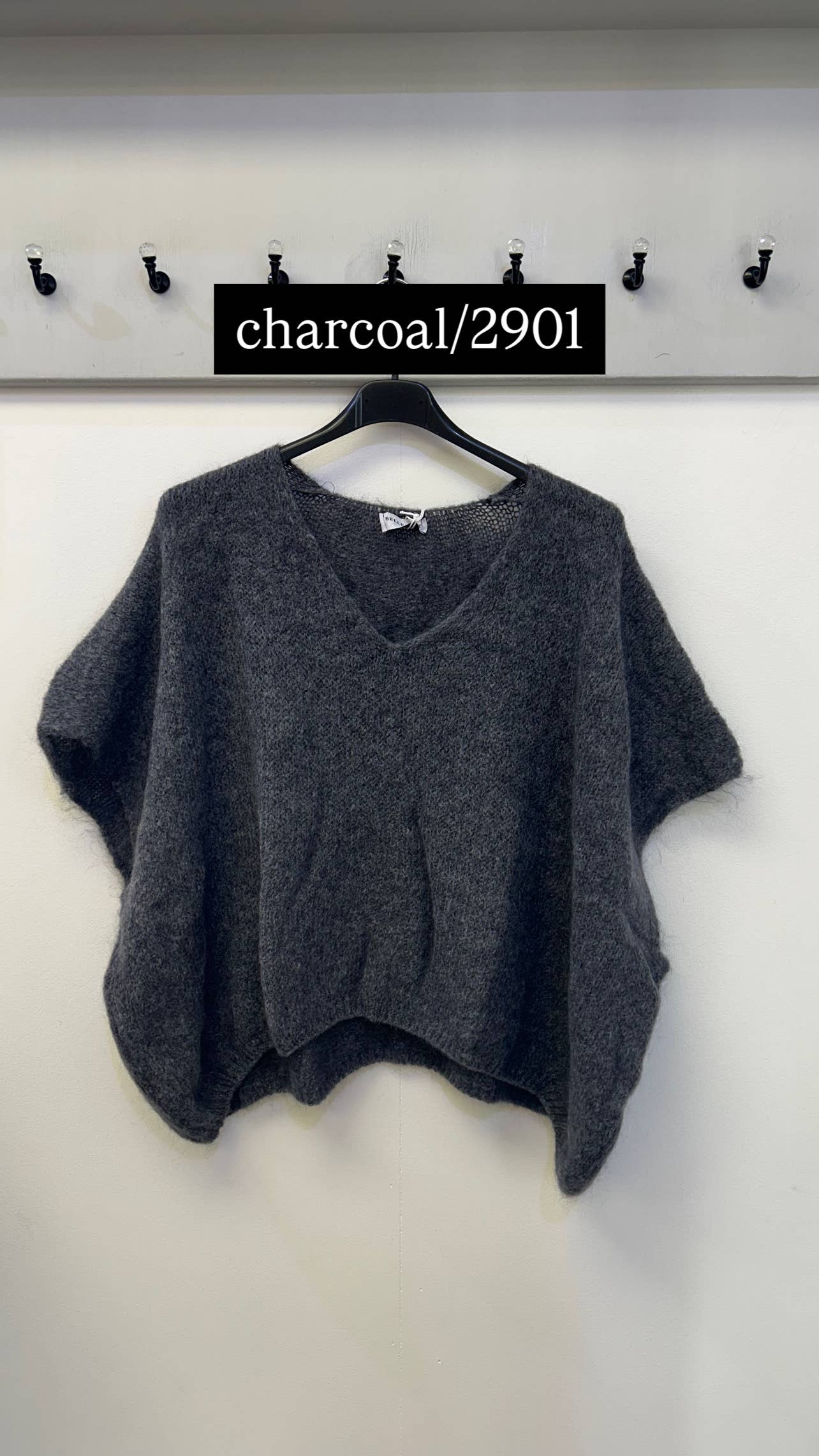 Terminal 1 Clothing - Vendita all'ingrosso Canotta - Donna - Canotta con Spalle Scese in Mohair23