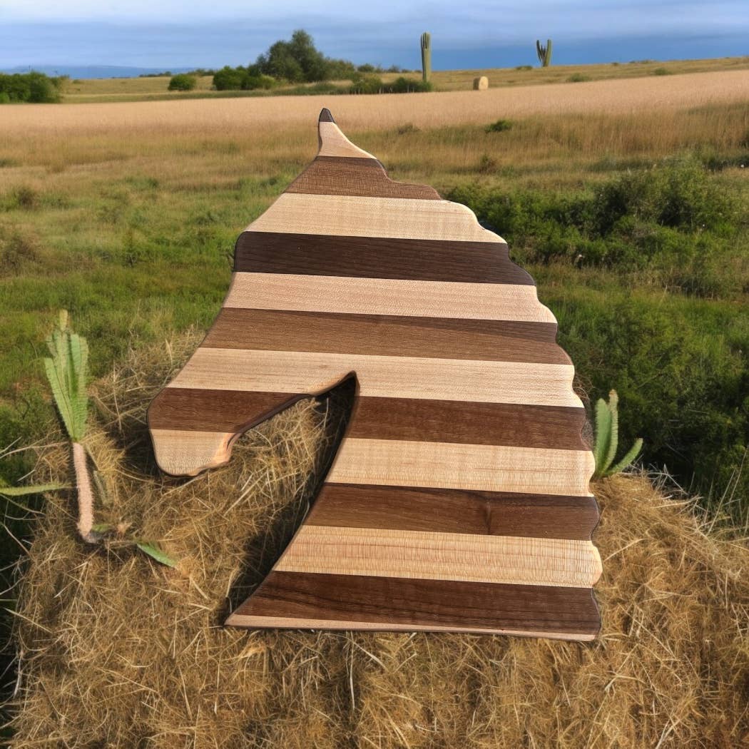 TG Designs - Wholesale Cutting Board - SHOW/FANCY HORSE LARGE12