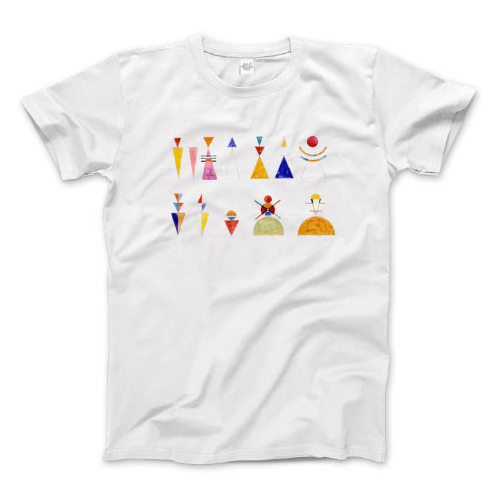 Kandinsky - La Grande Porte de Kiev, T-shirt Œuvre d'art 1928 pour la vente par Art-O-Rama Shop