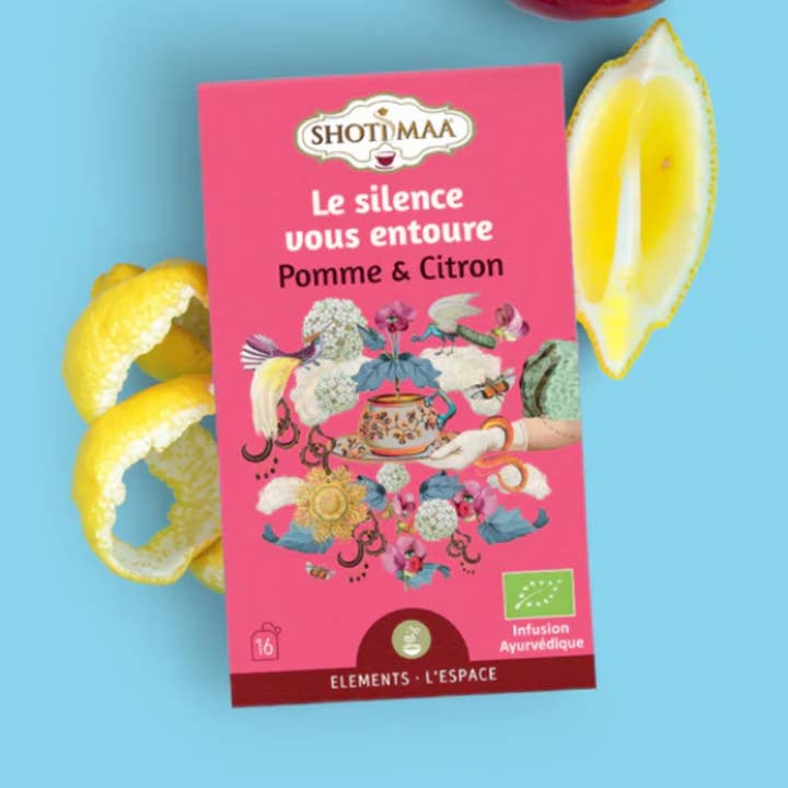 Zen'Arôme – wholesale Hälsoté/Detoxté – Ekologiskt örtte Välbefinnande infusion – Äpple & Citron - 16 påsar0