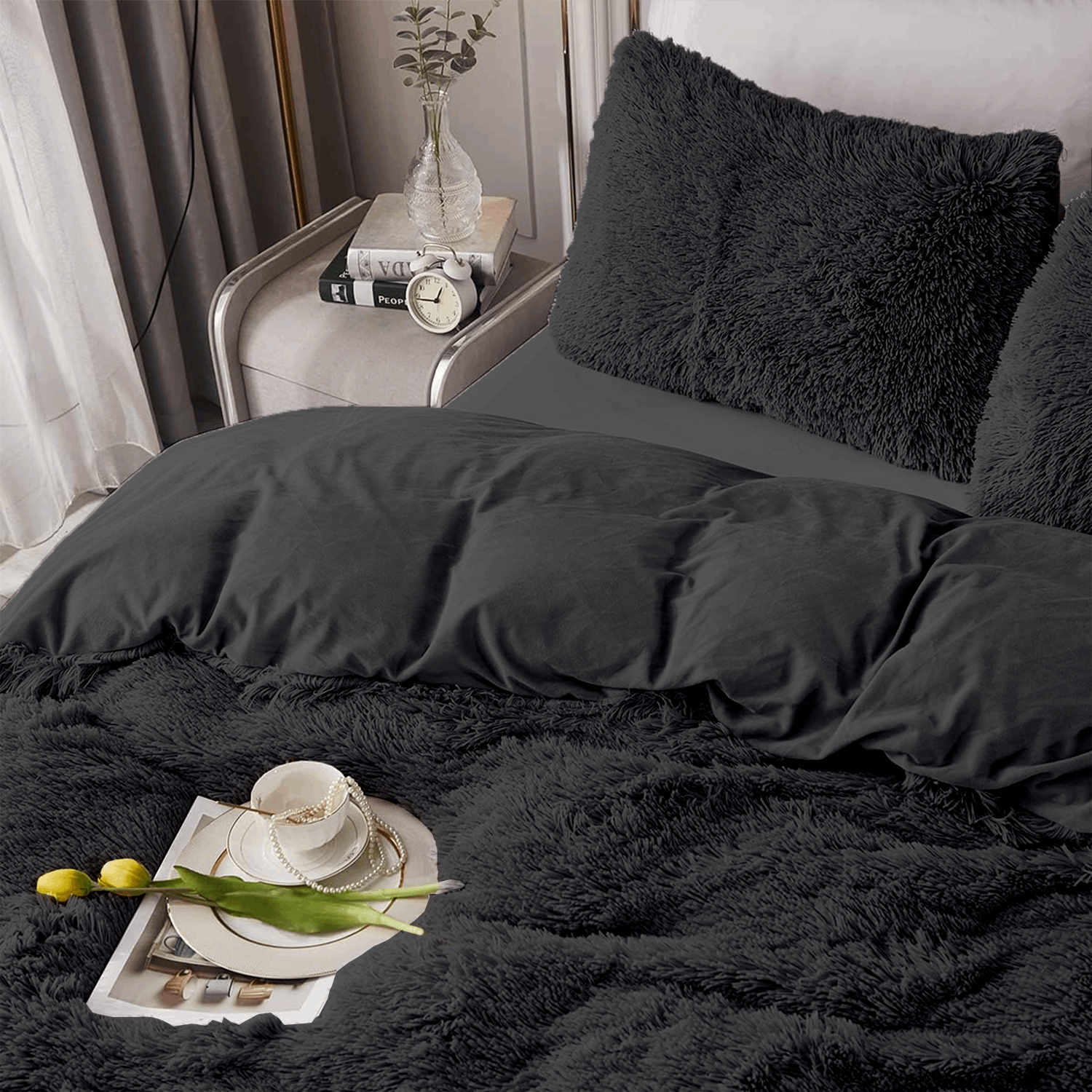 Beach Stone – wholesale Bedding set – Teddy Cuddles Hug & Snug Duvet Cover Bedding Set With Pillowcase Cosy & Warm10