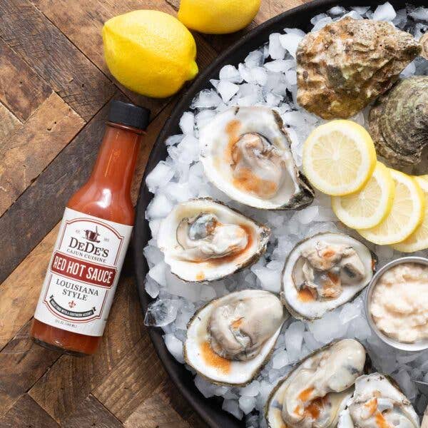 Dede’s Cajun Cuisine - Wholesale Pikante saus - Dede's Louisiana roodgloeiende saus