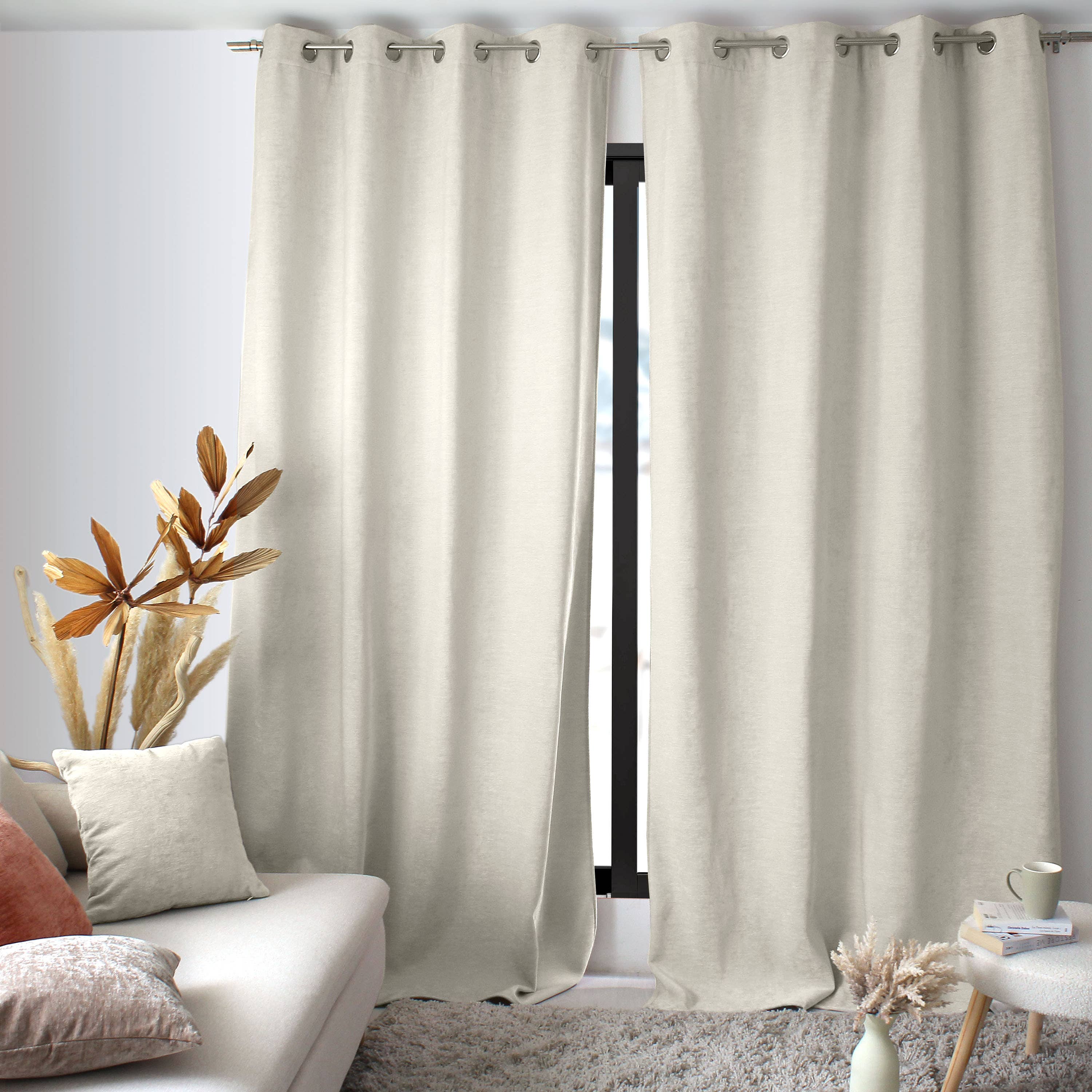 DECOSTARS - CmaDECO - Wholesale Curtain - Thermal Curtain with Eyelets, 140x260cm, Velvet21