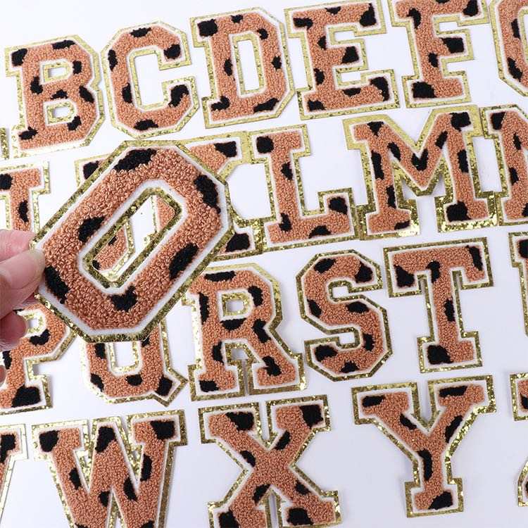 3.12" Light Pink Chenille Letters for wholesale on Faire8