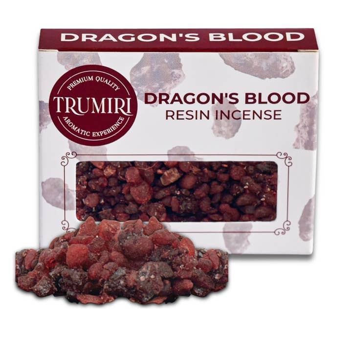 Dragon's Blood Resin Incense - Natural Tree Gum Sap 30g for wholesale by TRUMIRI Incense Candles & Aromatherapy