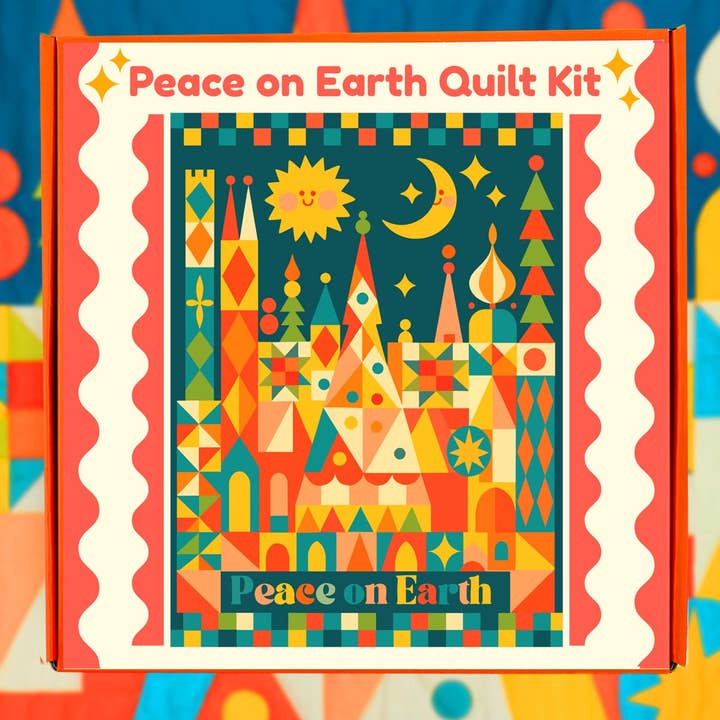 Peace on Earth Quilt Kit for wholesale by With Love by Kristy