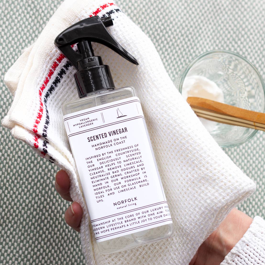 Norfolk Natural Living - Wholesale Multi-Surface Cleaner - Scented Vinegar - Rose Garden 300ml1