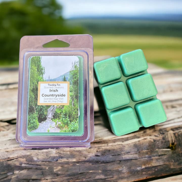 Irish Countryside Melts for wholesale by Traveling Fox Scented Creations