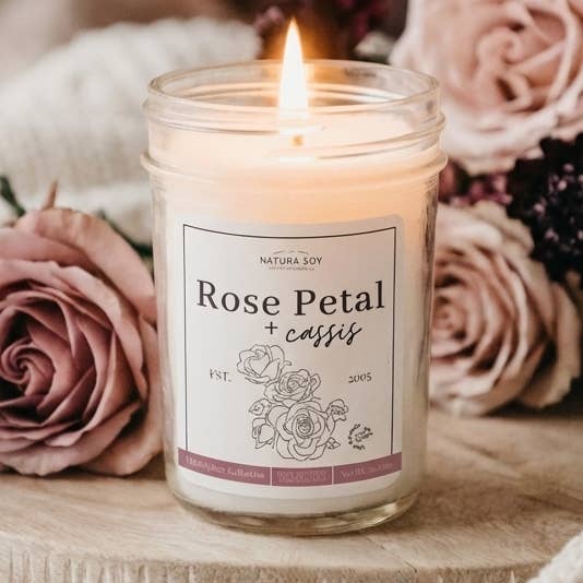 Tarro de vela de cera de soja del mercado - Invierno para venta al por mayor de Natura Soylights