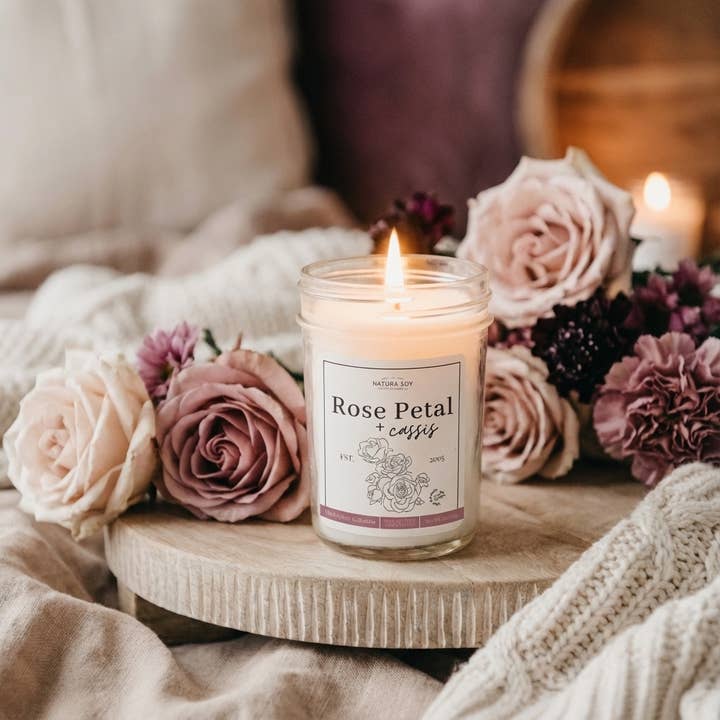 Marketplace Soy Wax Candle Jar - Winter for wholesale by Natura Soylights