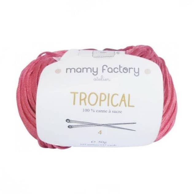 Lã Tropical - Rosa Magenta por atacado de Mamy Factory