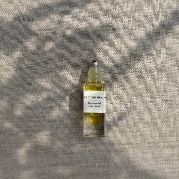 Sandalwood, Cedar + Myrrh Perfume Oil for wholesale by Species by the Thousands