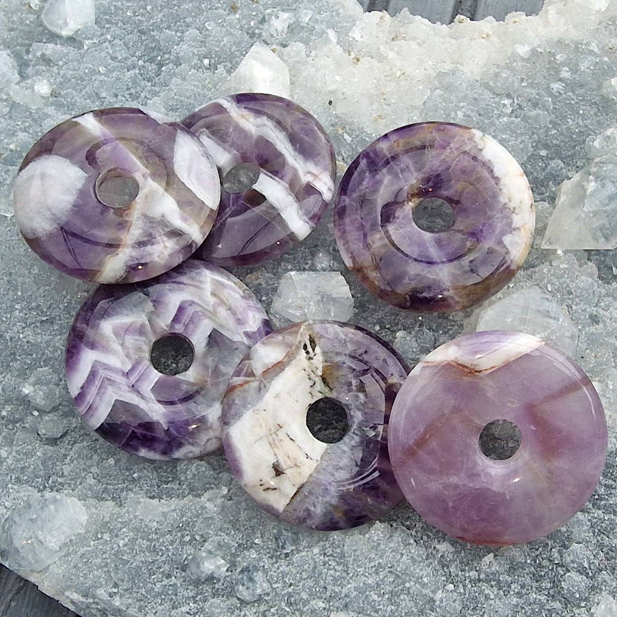 Shamans Crystal – Großhandel Individueller Charm/Anhänger – Edelstein-Donut-Anhänger, Kristall-Donut-Anhänger4