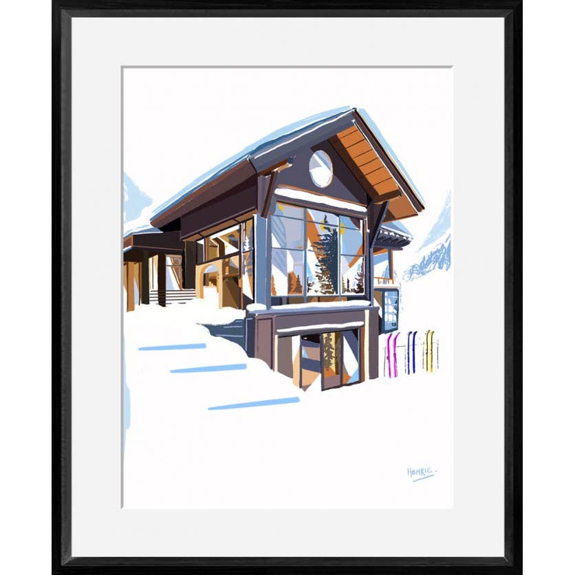 Atelier Contemporain - Wholesale Art Print - Fine Art Print - “The Chalet” - Jean-Philippe Henric1