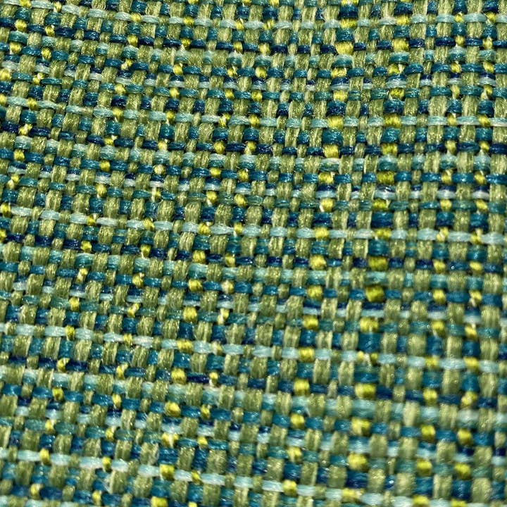 Fancy Styles Fabric - Wholesale Fabric - NEW Baron Bearnard Two-Tone Upholstery Tweed Texture Nubby Fabric -Green & Dark Green