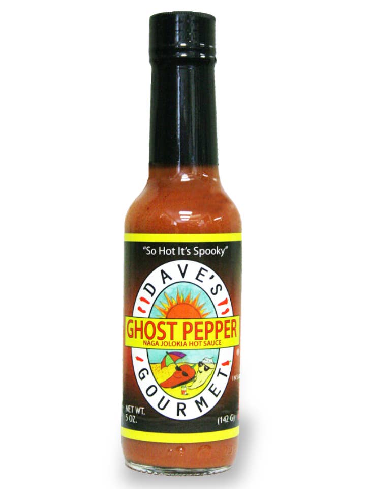 Ghost Pepper Hot Sauce for wholesale by Dave’s Gourmet LLC