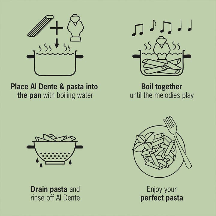 Brainstream USA - Wholesale Timer - Al Dente / pasta timer / red