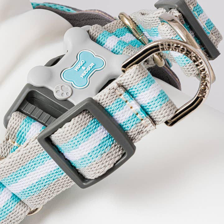 Hugo & Hudson - Wholesale Pet Harness - Dog - Easy Walk V Dog Harness - Aqua