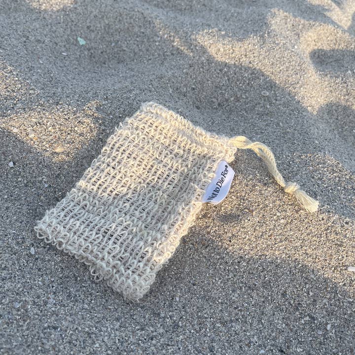 Not to Die For - Wholesale Soap Pouch/Sack/Bag - Sisal Soap Saver Bag2