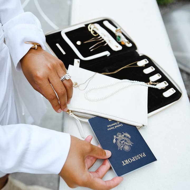 Hudson + Bleecker - Wholesale Jewelry Box/Organizer - Bijoux Jewelry Folio - Ecru5