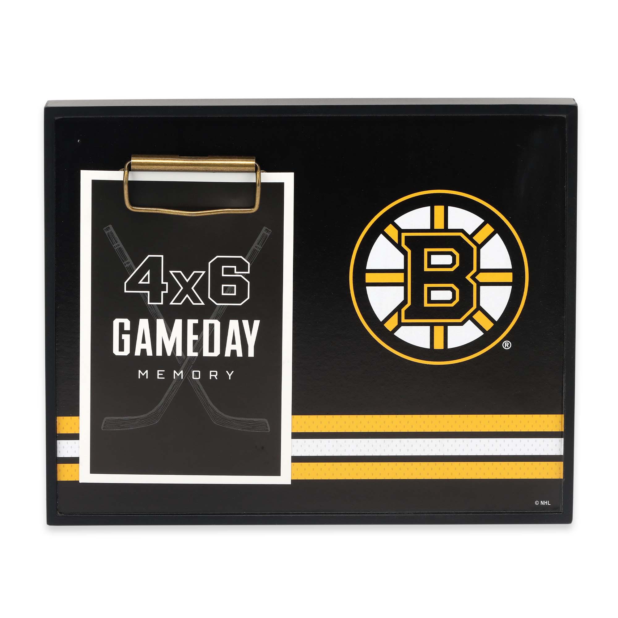 Open Road Brands, LLC - Wholesale Picture Frame - NHL Boston Bruins Team Logo Photo Frame0