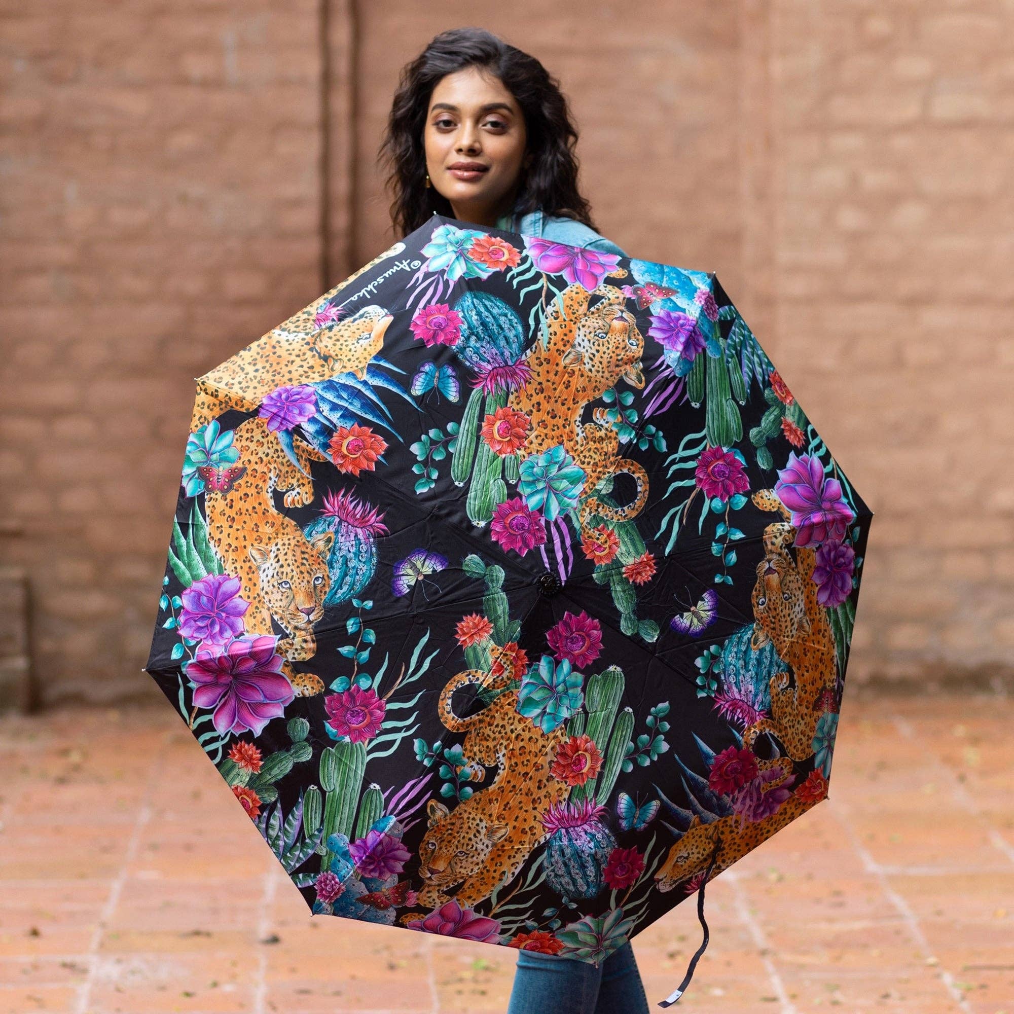 Anuschka | Vanya Lara (USA) - Vente Parapluie – femme - Parapluie imprimé à ouverture/fermeture automatique - 31006
