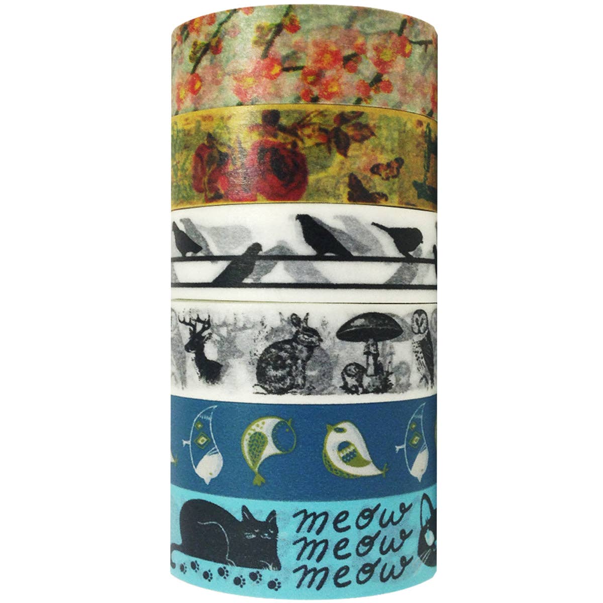 Wrapables.com - Wholesale Washi Tape - Wrapables Japanese Washi Masking Tape Collection, Set of 648