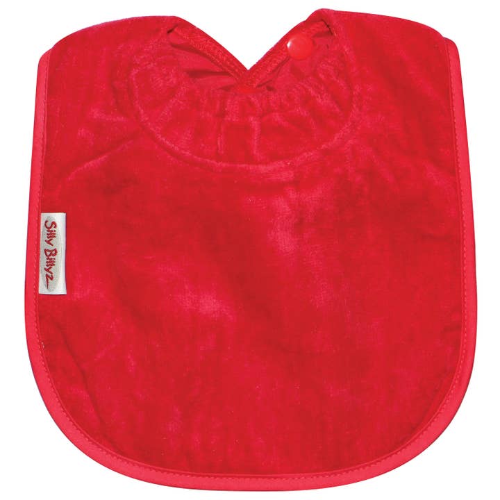 Grand bavoir Red Towel pour la vente par Silly Billyz