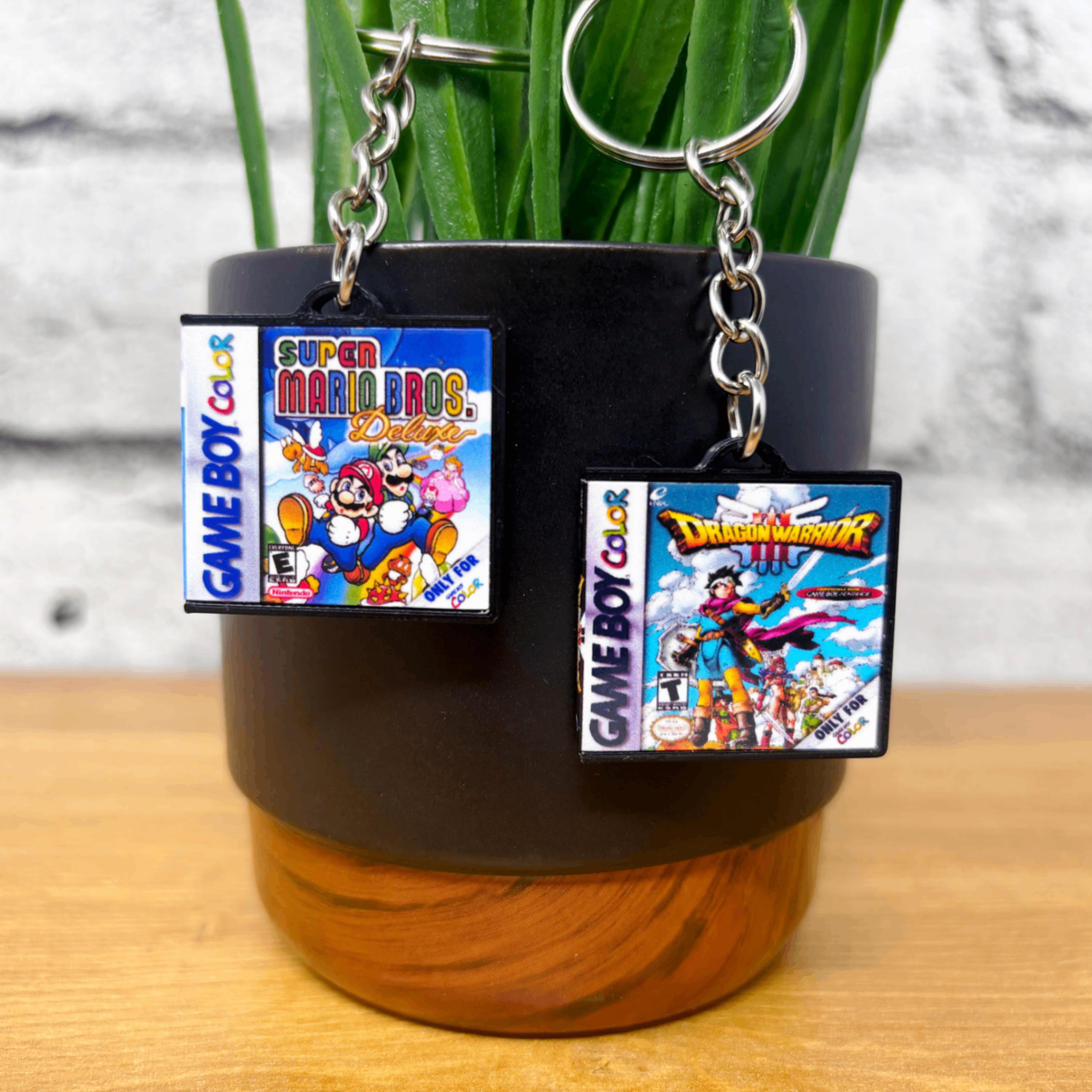 BitsyLabs - Wholesale Keychain - Unisex - Gameboy Color Game Case Keychains4