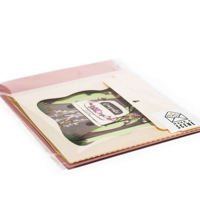 Make A Scene – Großhandel Hochzeitskarte – Pop-Up-Karte zur Hochzeit, mit Glückwunsch*