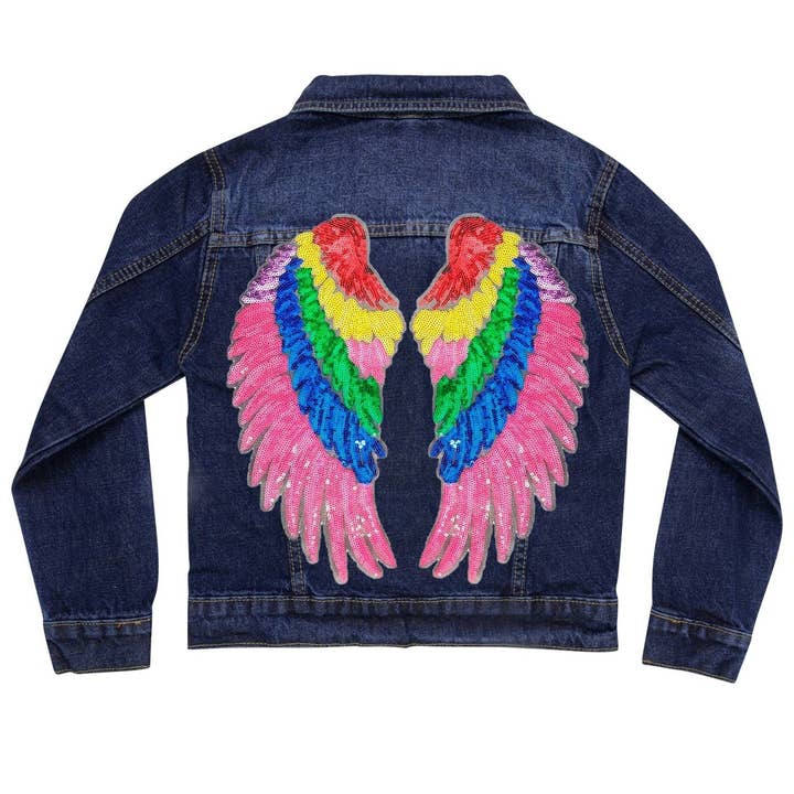Rainbow Wings Jeans für den Großhandel von Cat in the Hood