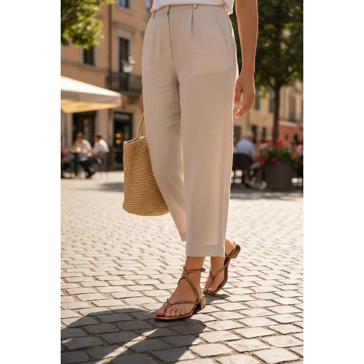 Ankle Strap Sandal Champagne 4330-11406 for wholesale on Faire1