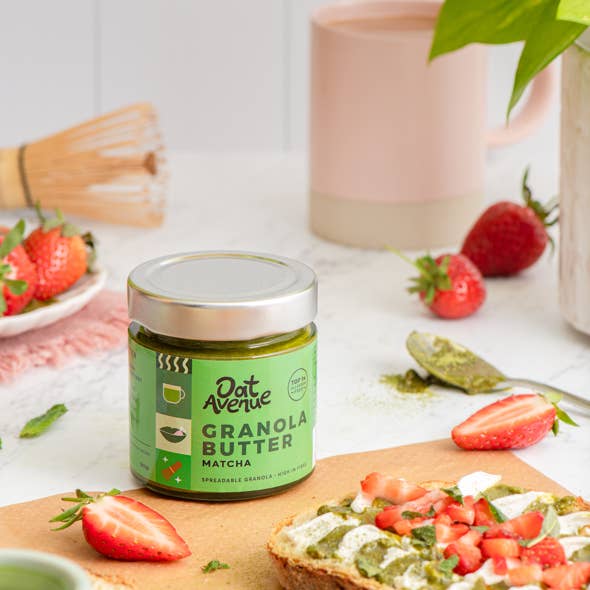 Oat Avenue - Wholesale Nut Butter - Granola Butter - Matcha3
