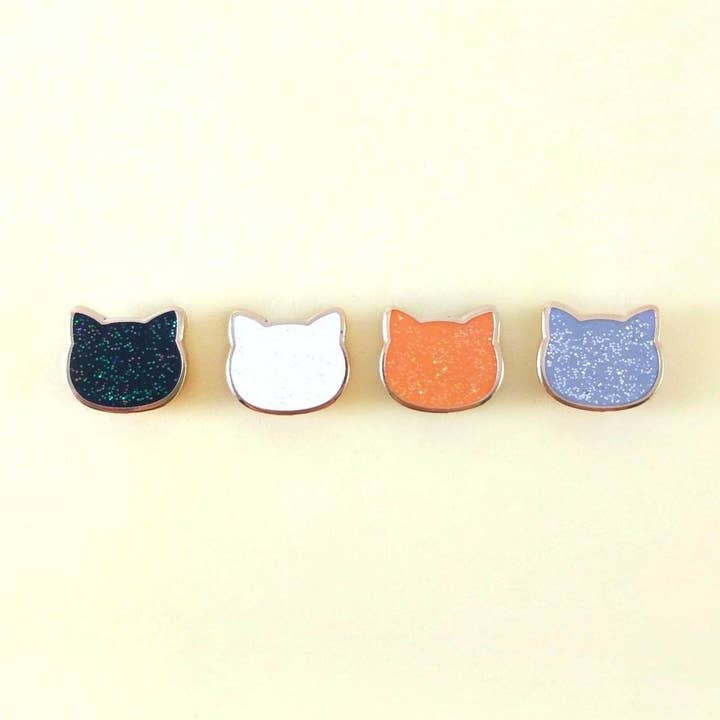 Enchimentos de placa de gato cor natural - pinos em esmalte duro em miniatura por atacado de Made by Squeak