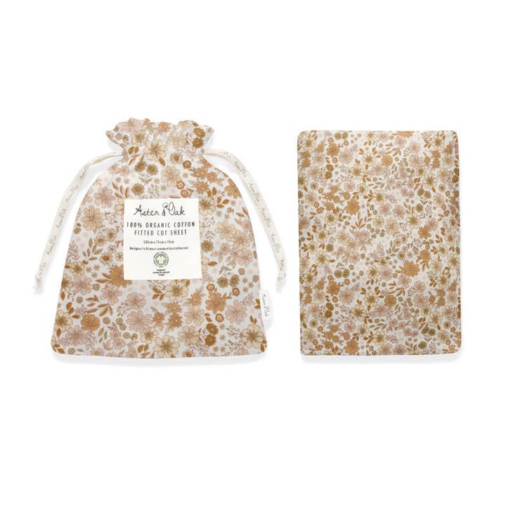 Lenzuolo con Fiori Bailey per la vendita all'ingrosso da parte di Aster & Oak