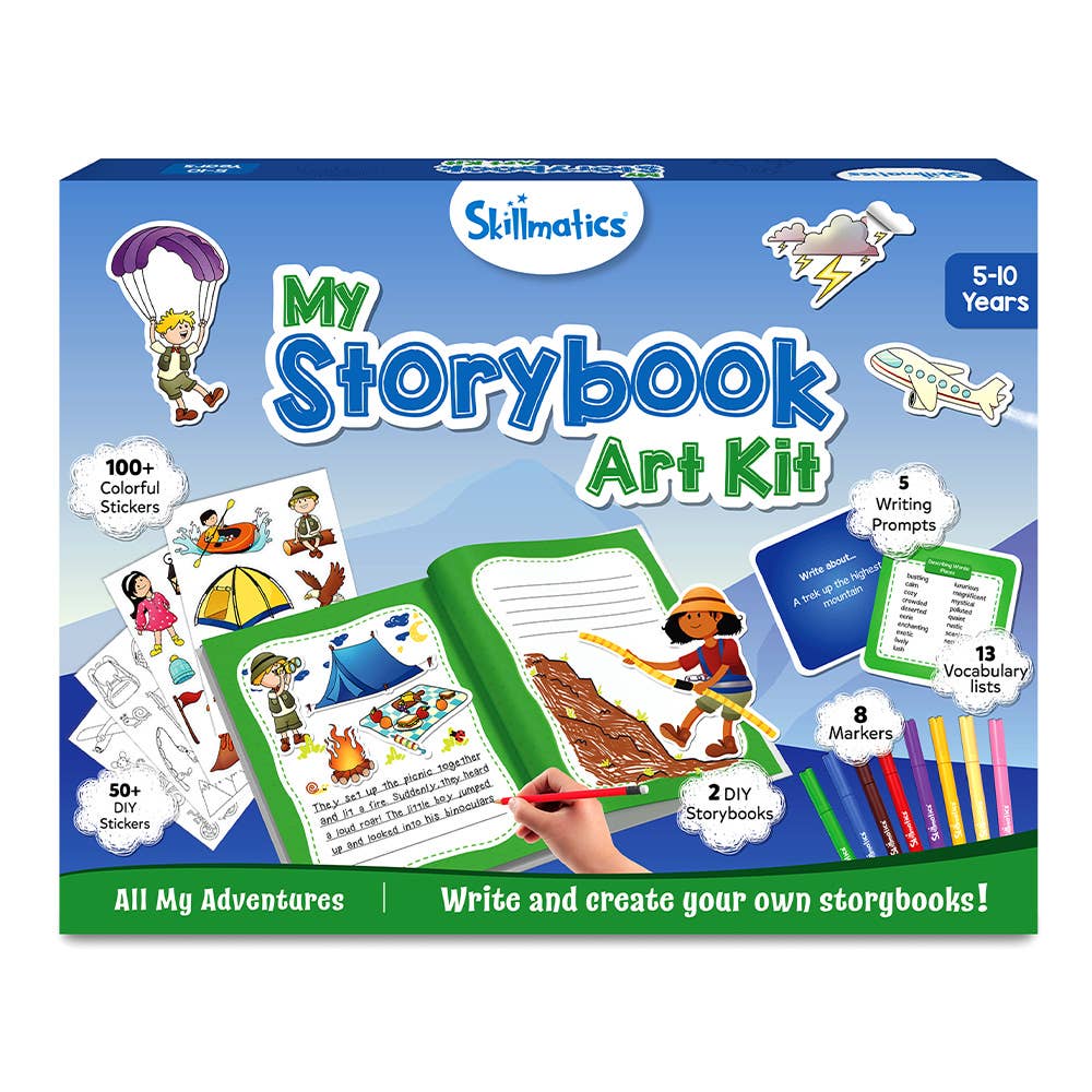 Skillmatics - Wholesale Art Set - Kids & Baby - Skillmatics Storybook Art Kit - All My Adventures Art Kit1