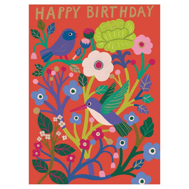 Birdsong Greeting card single - GC 2445 for wholesale by Roger La Borde