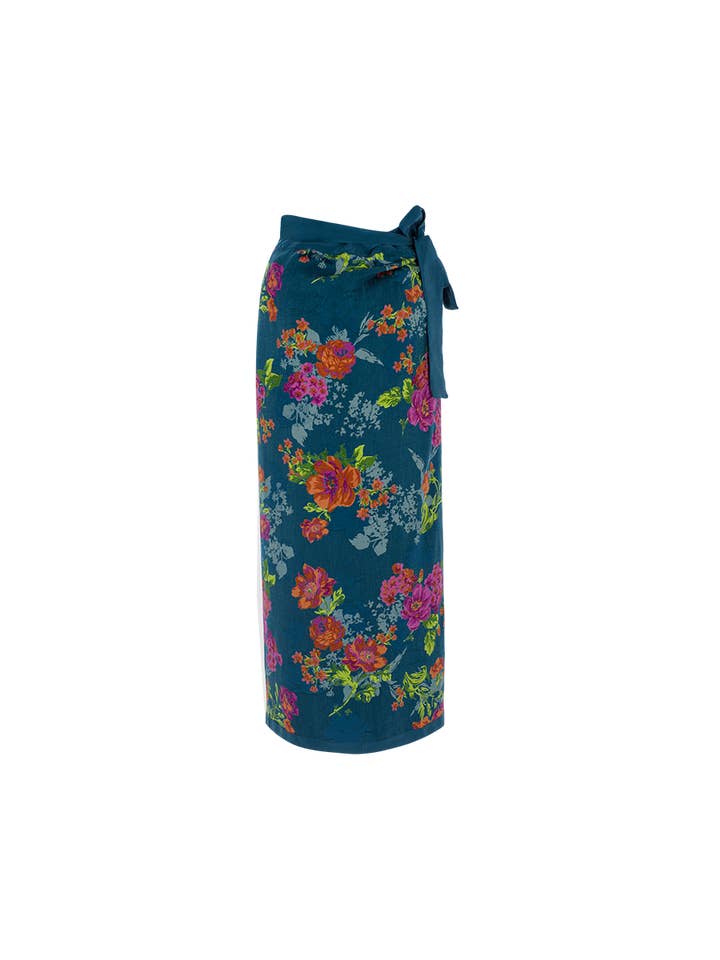 GONNA SARONG JOAN - «SETA» VEGANA BIOLOGICA per la vendita all'ingrosso da parte di Movom Swimwear