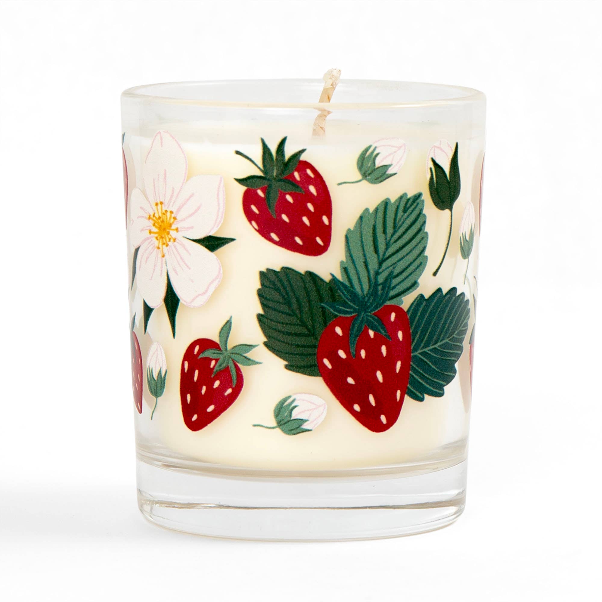 Paper Farm Press - Wholesale Jar/Filled Candle - Strawberry Patch Scented Soy Hand-Poured Candle7