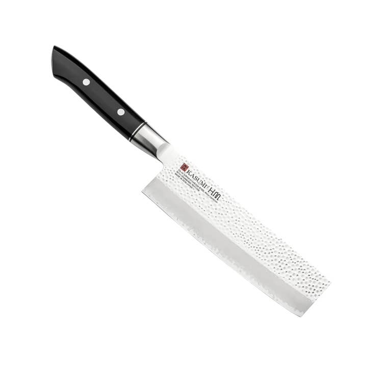 KASUMI Hammered Nakiri Knife 12cm – Premium Japanese Vegetable Knife for wholesale by IKIDO
