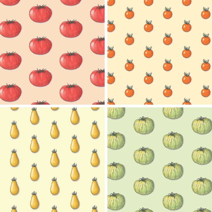 Yeesan Loh - Wholesale Flat Wrap - Gift Wrap / Vegetables . Tomatoes5