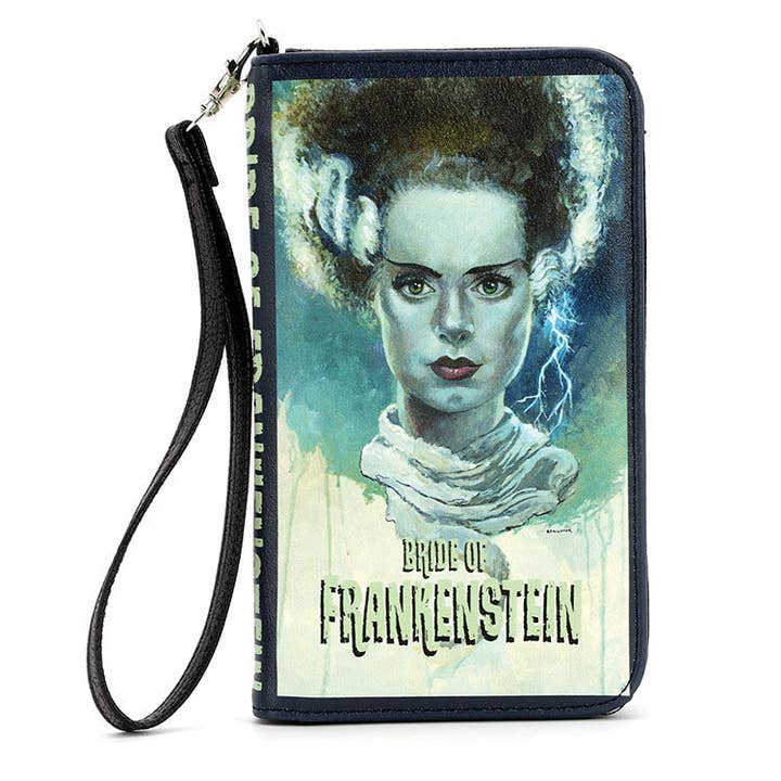 BRIDE OF FRANKENSTEIN WALLET IN VINYL for wholesale by COMECO INC