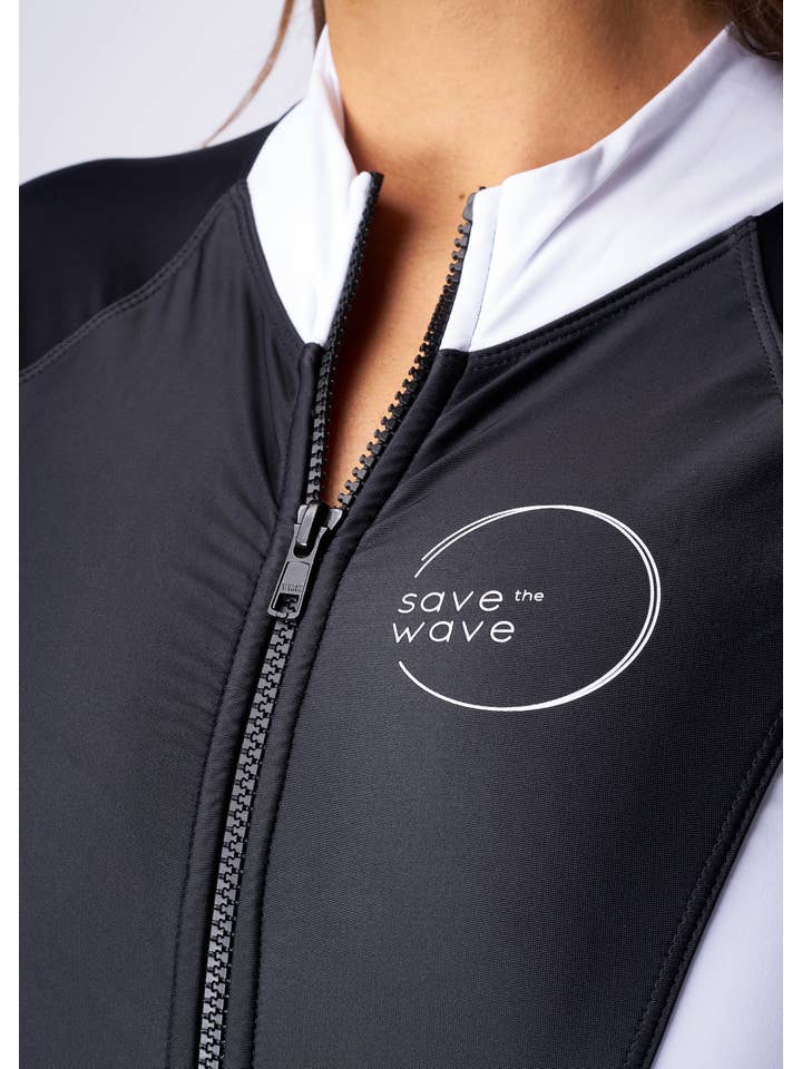 SAVE THE WAVE - Wholesale One Piece Swimsuit - Women's - Second-skin surf suit - "Reef break"2