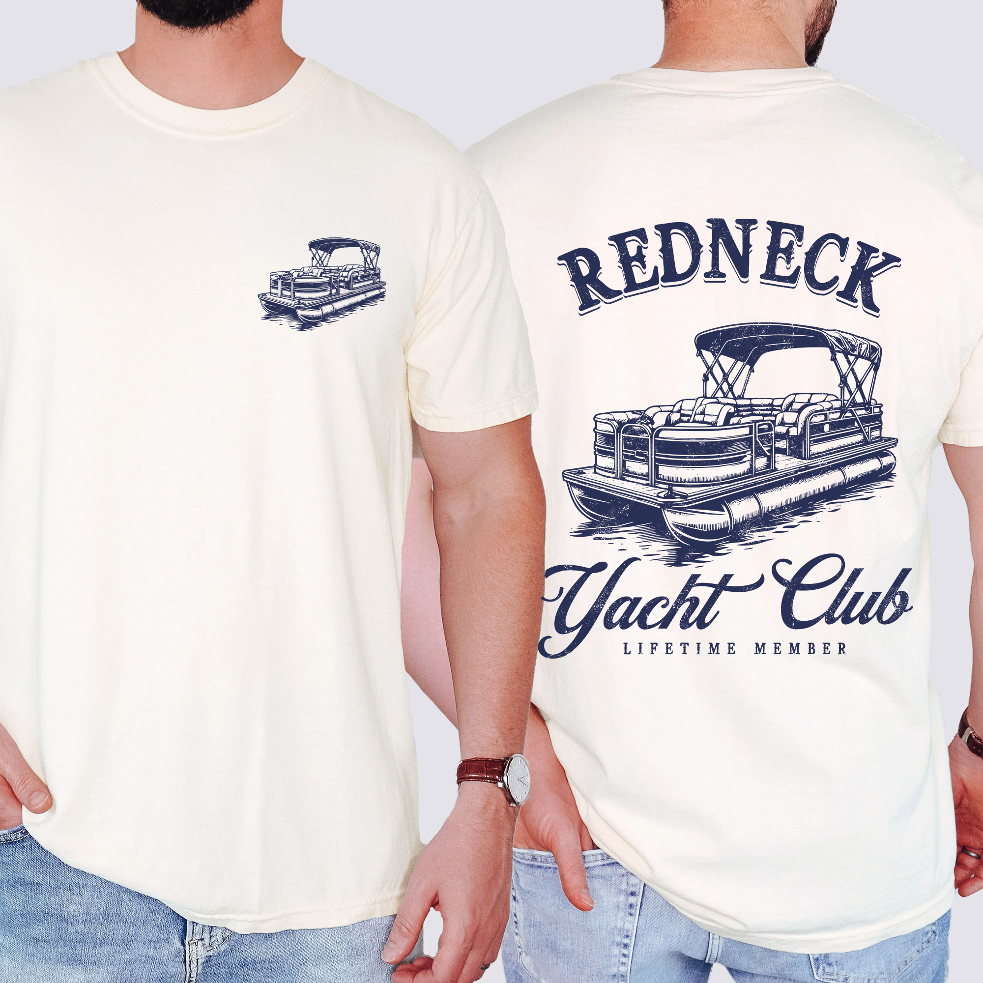 Refinery Number One LLC - Wholesale T-Shirt (Graphic) - Unisex - Redneck Yacht Club Boating, Country, Lake Life T-Shirt6