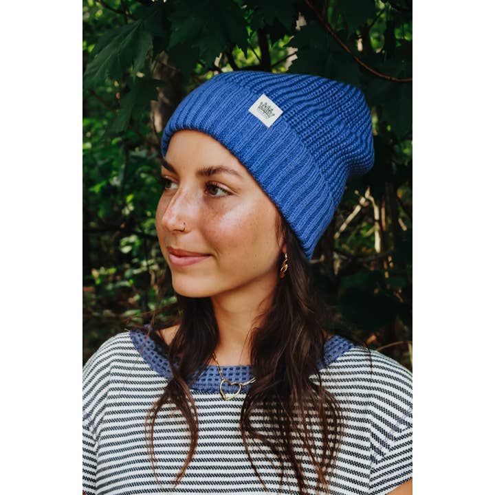 Crowned Free - Wholesale Beanie - Women's - Explorer Beanie - Deep Periwinkle