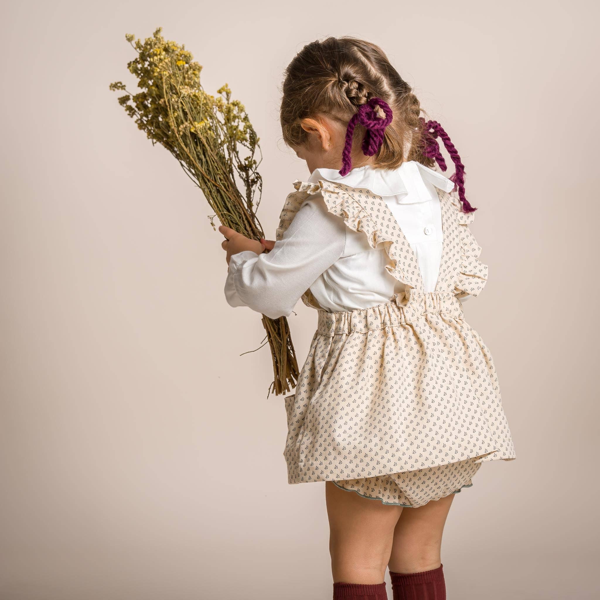 Tantara Kids - Wholesale Dress - Kids - Pichi Greta Pintitas1