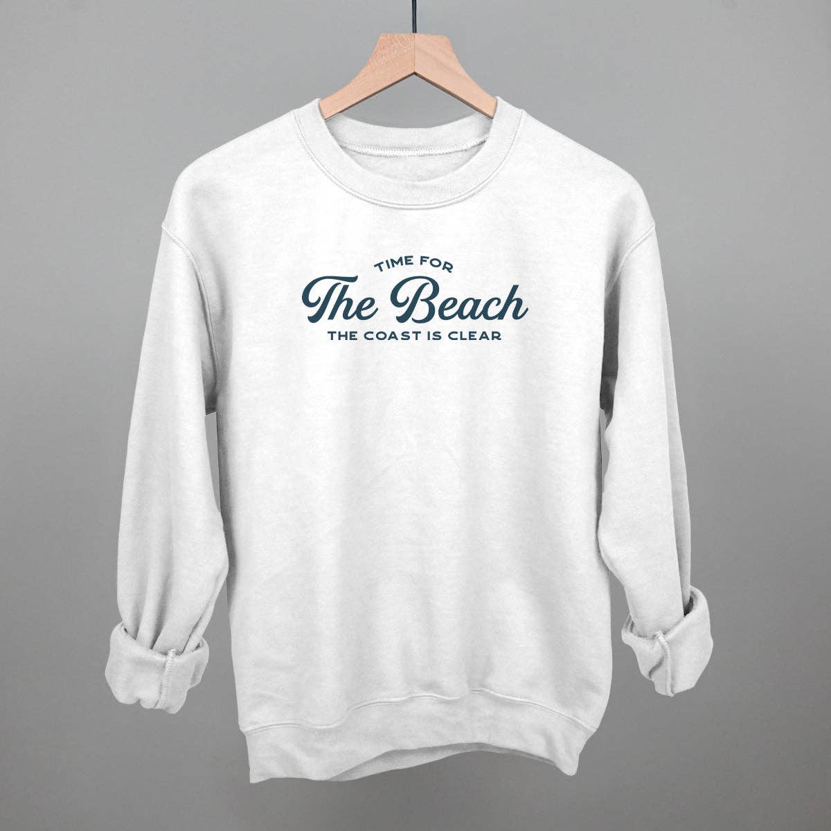 Ivy + Cloth - Wholesale Graphic Sweatshirt - Women's - Time For The Beach8