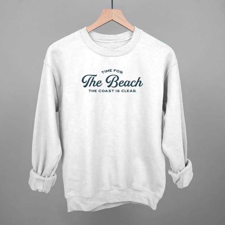 Ivy + Cloth - Wholesale Graphic Sweatshirt - Women's - Time For The Beach8